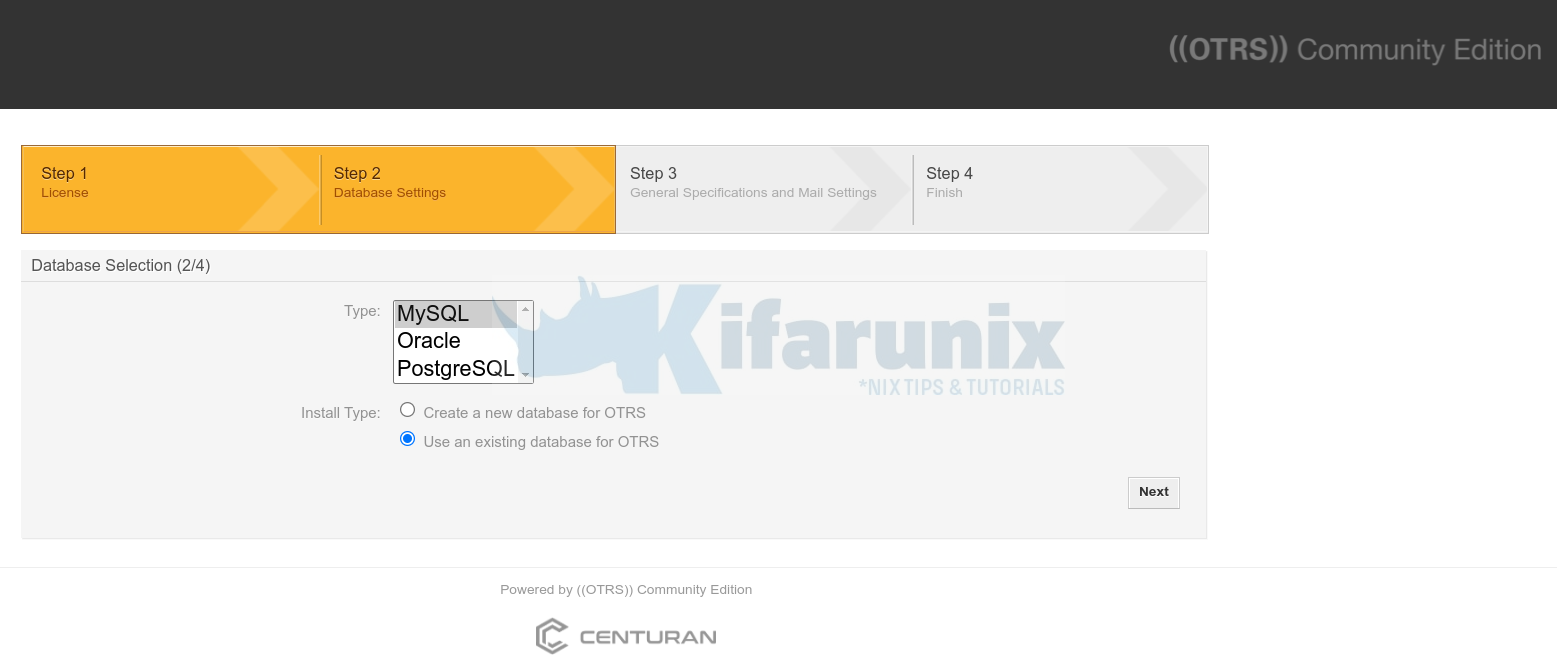 RockyLinuxにOTRSチケットシステムをインストールする